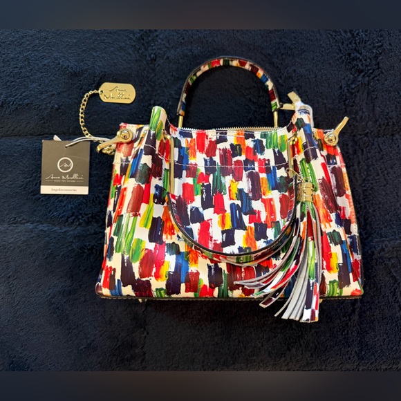 Anna Morellini Handbags - Anna Morellini🇮🇹 made in Italy 🇮🇹 Multicolor Tote Bag